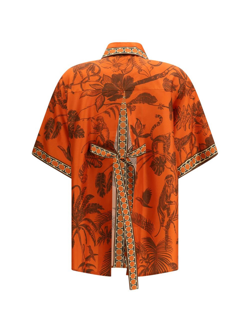 ALÉMAIS monkey-print shirt outlook