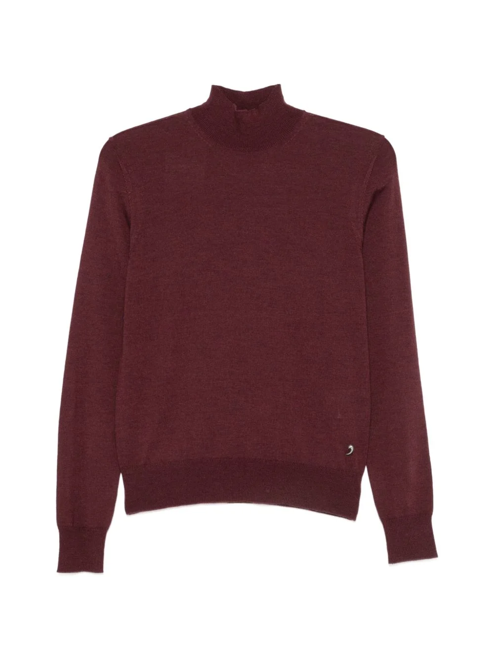 turtleneck long-sleeve sweater - 1