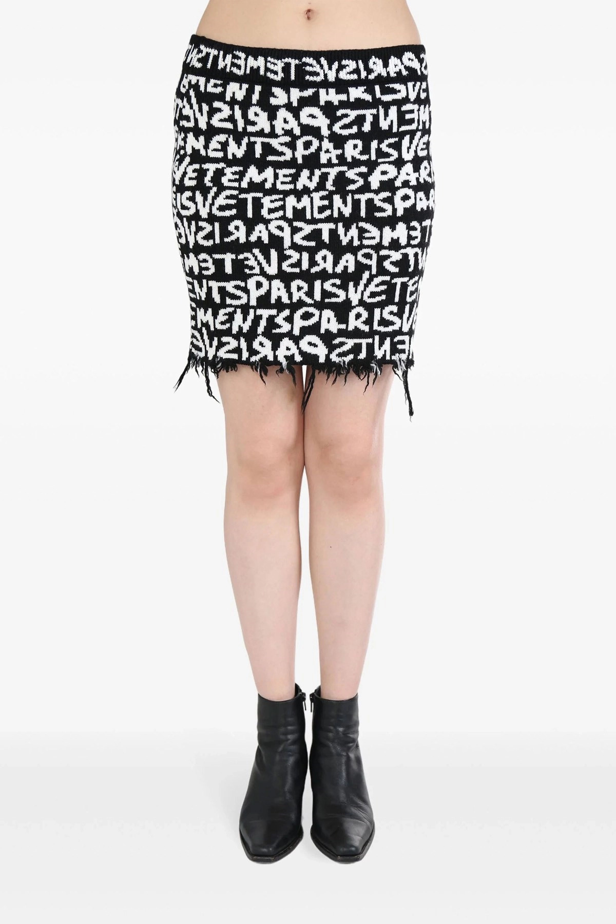 'Vetements Paris Monogram Mini' skirt - 2