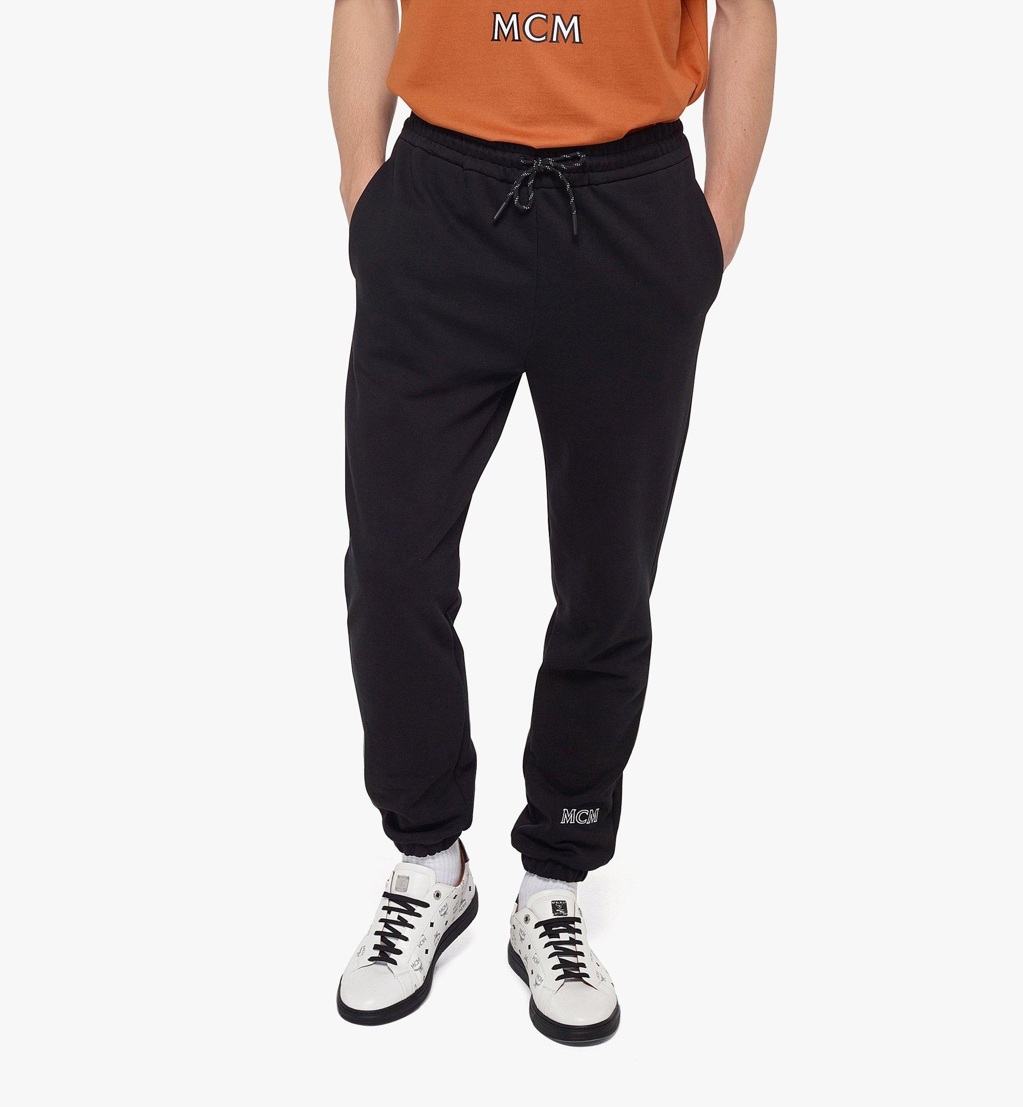 Men’s MCM Essentials Logo Sweatpants in Organic Cotton - 2