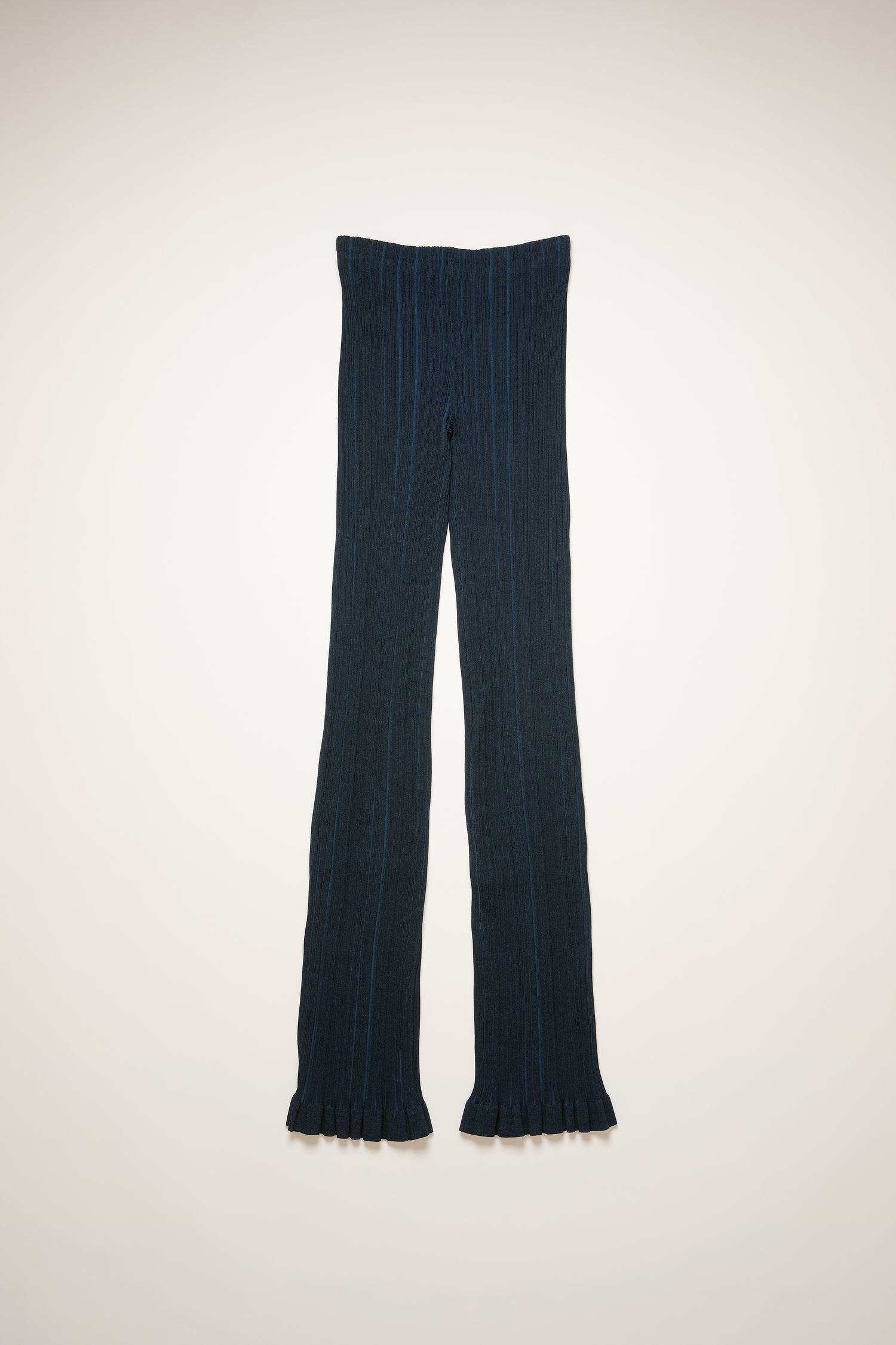 Ribbed trousers midnight blue - 4