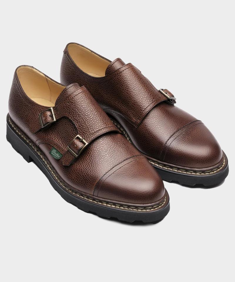 Paraboot Paraboot William Monk Strap Dress Shoe outlook