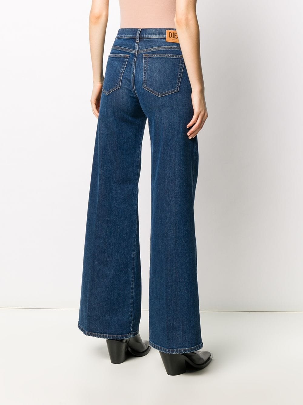 wide-leg jeans - 4