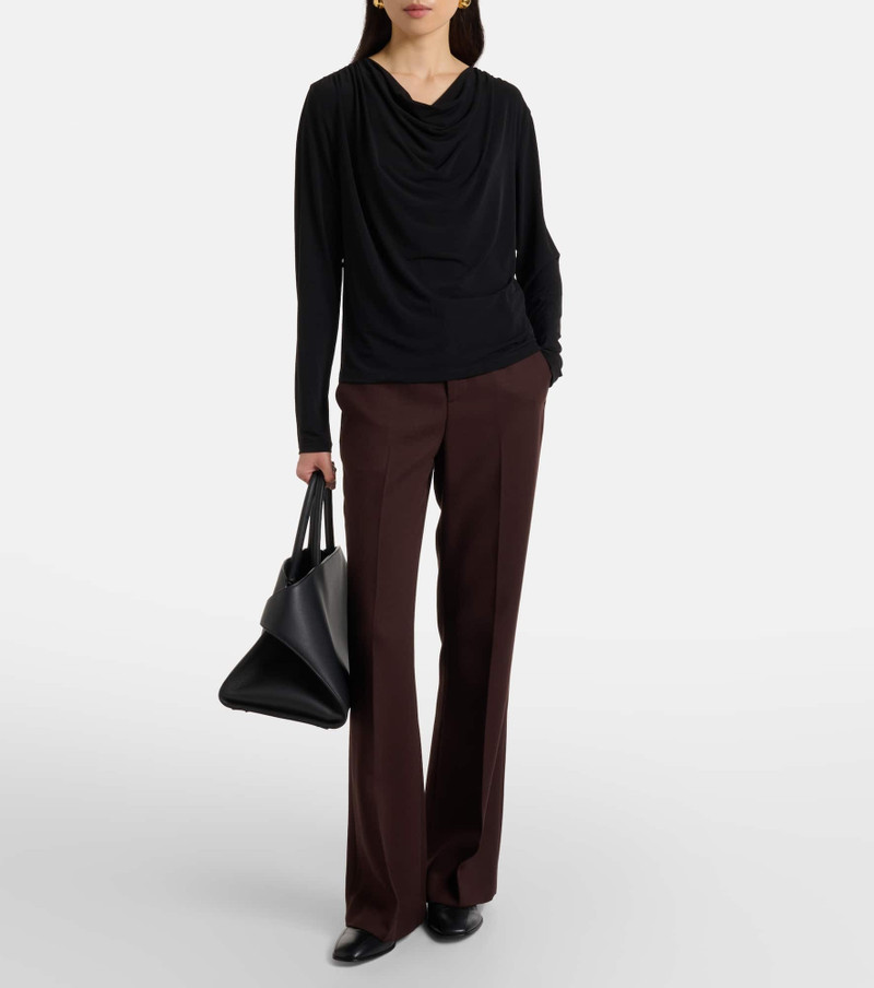 Vince Draped jersey top outlook