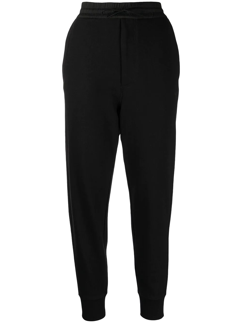 logo-print tapered track pants - 1