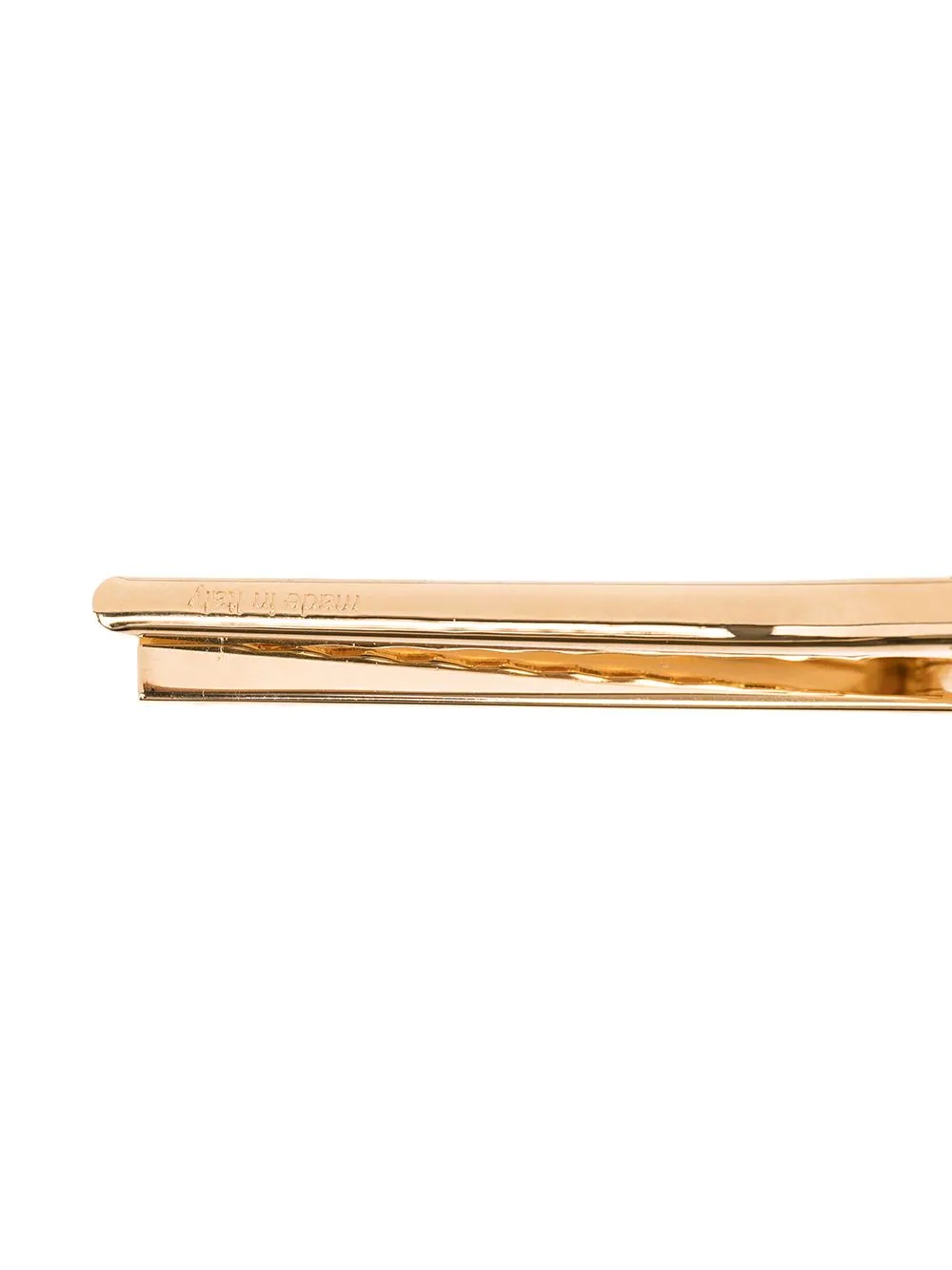 logo-engraved tie clip - 2