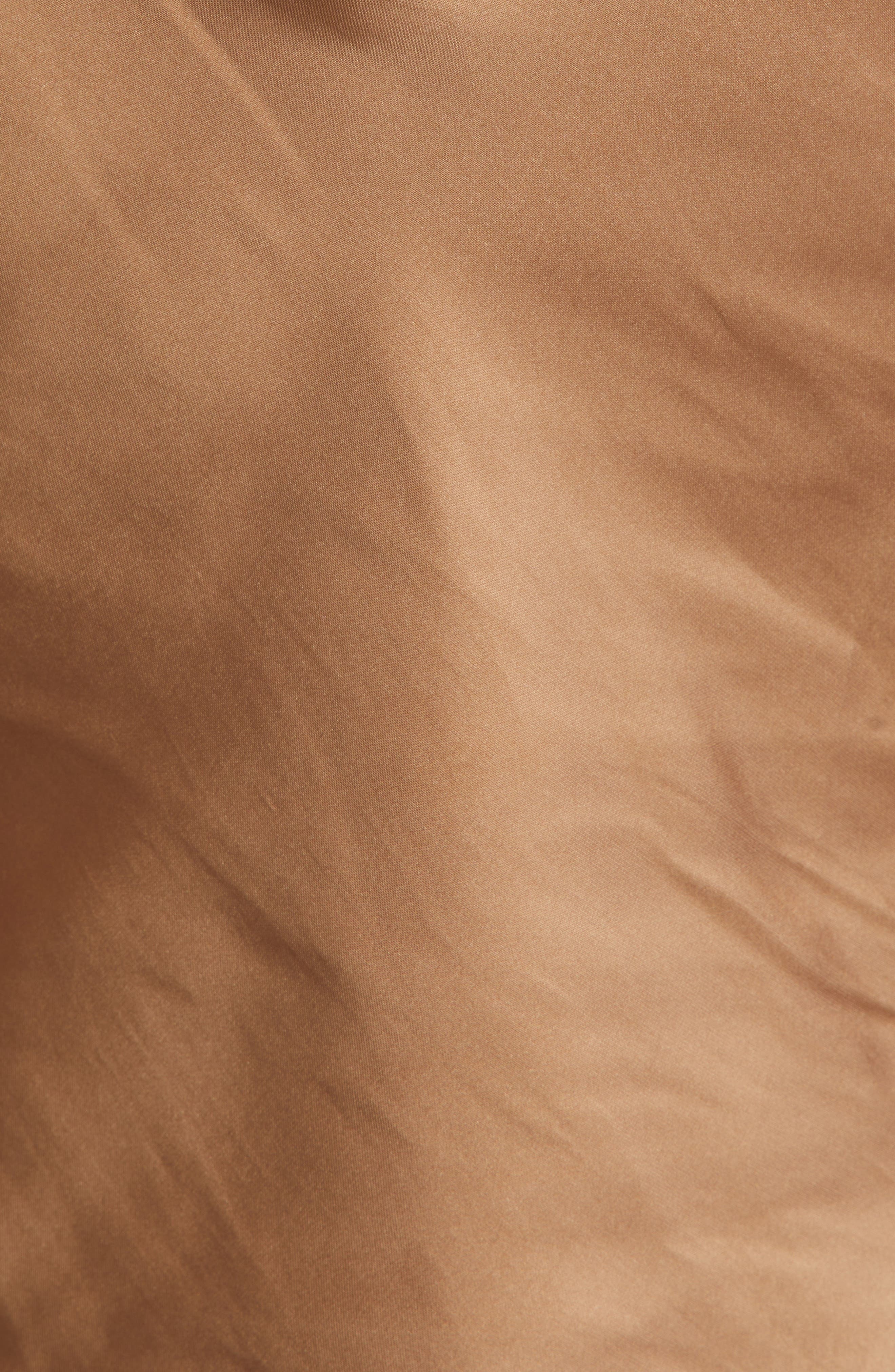 L'AGENCE Calista Cowl Neck Satin Camisole in Ginger Snap at Nordstrom - 6