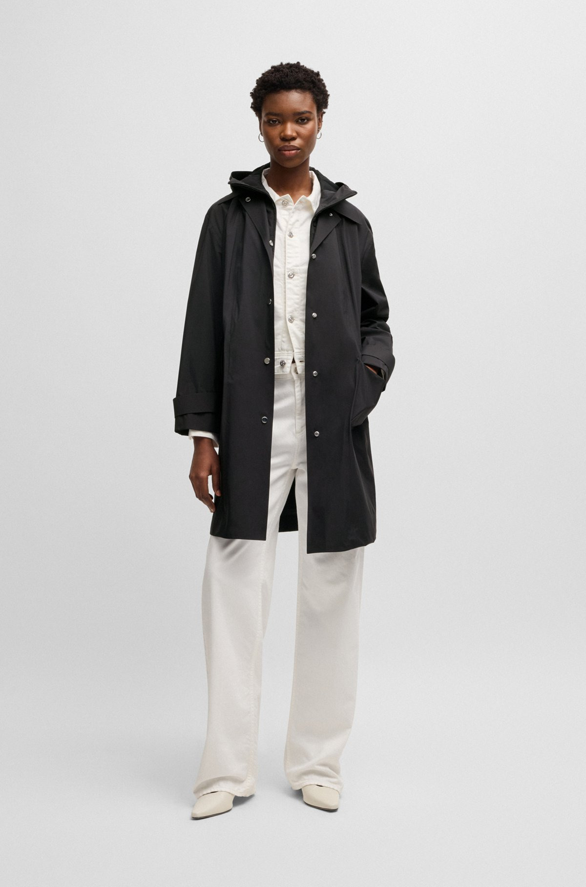 WATER-REPELLENT JACKET WITH DETACHABLE FLEECE INNER - 3