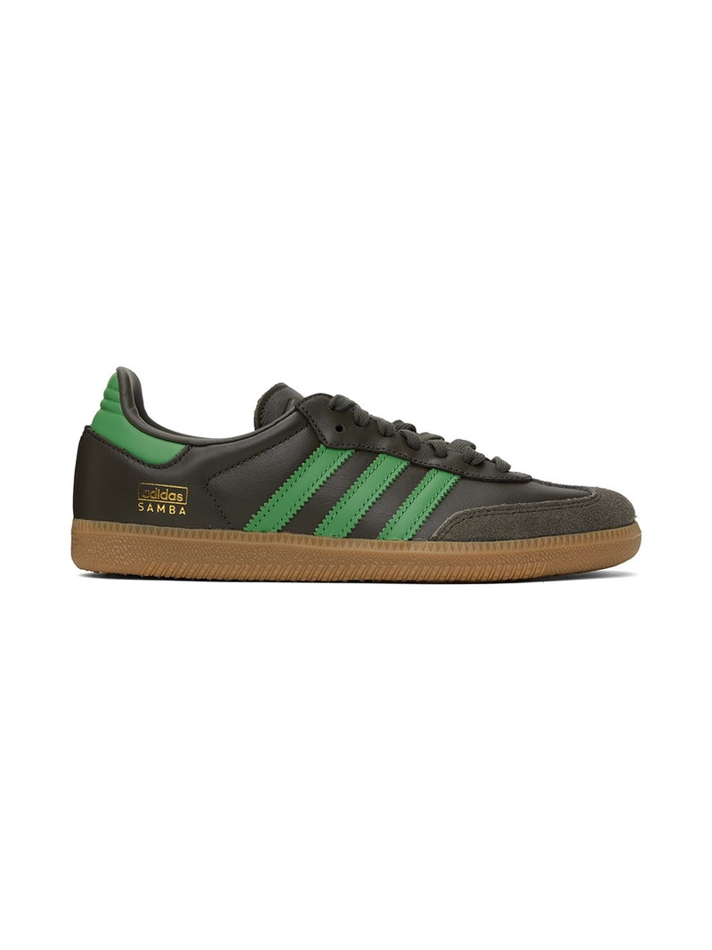 adidas gazelle silver green womens ADIDAS ORIGINALS Samba OG W "Medium Dark Khaki" JR8870