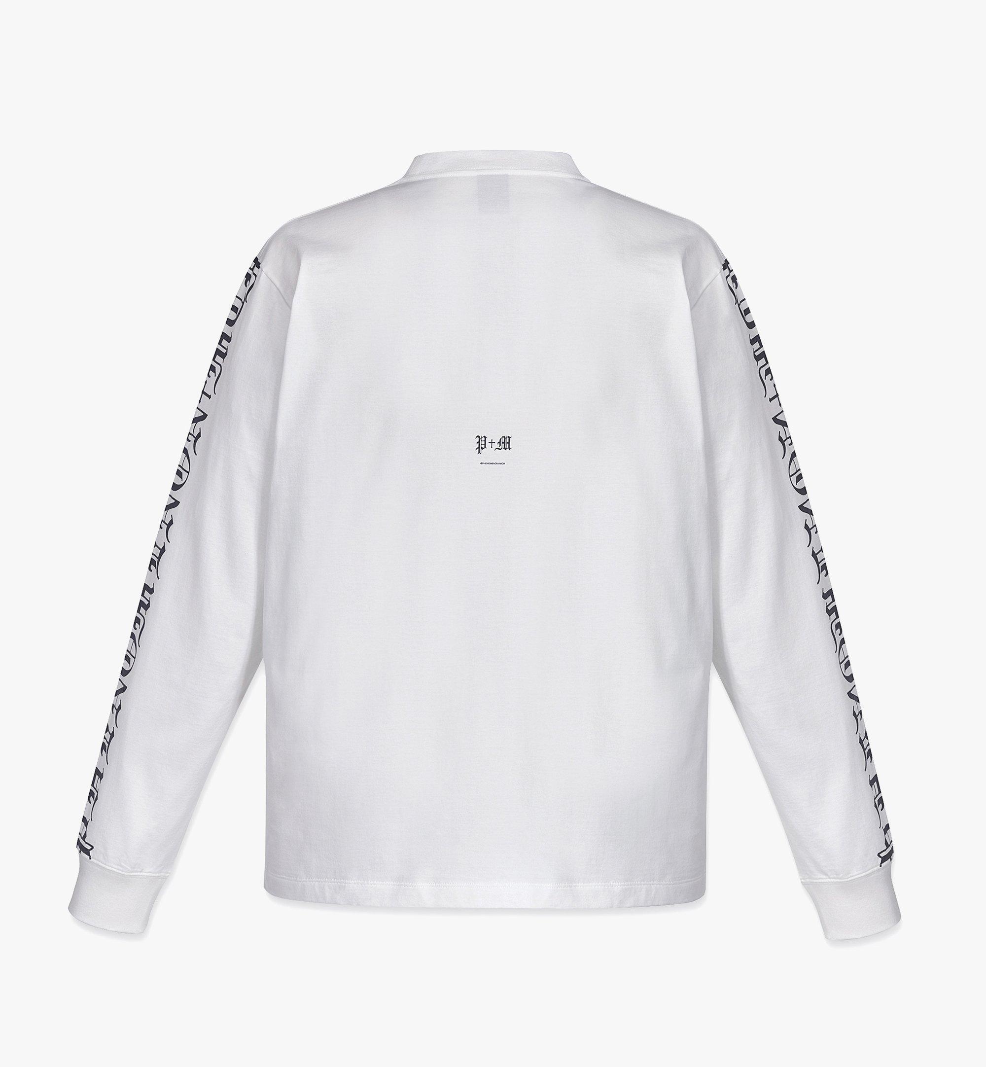 Men's PHENOMENON+MCM Logo Print Long Sleeve T-Shirt - 3