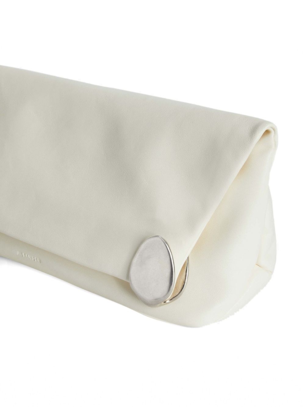 gemstone-embellished zipped clutch bag - 5