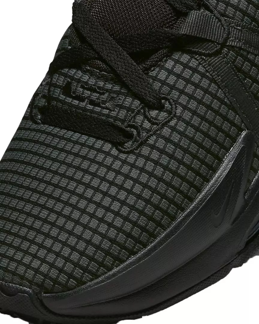 LeBron Witness 7 "Black/Anthracite/Black" Men's Basketball Shoe - 7