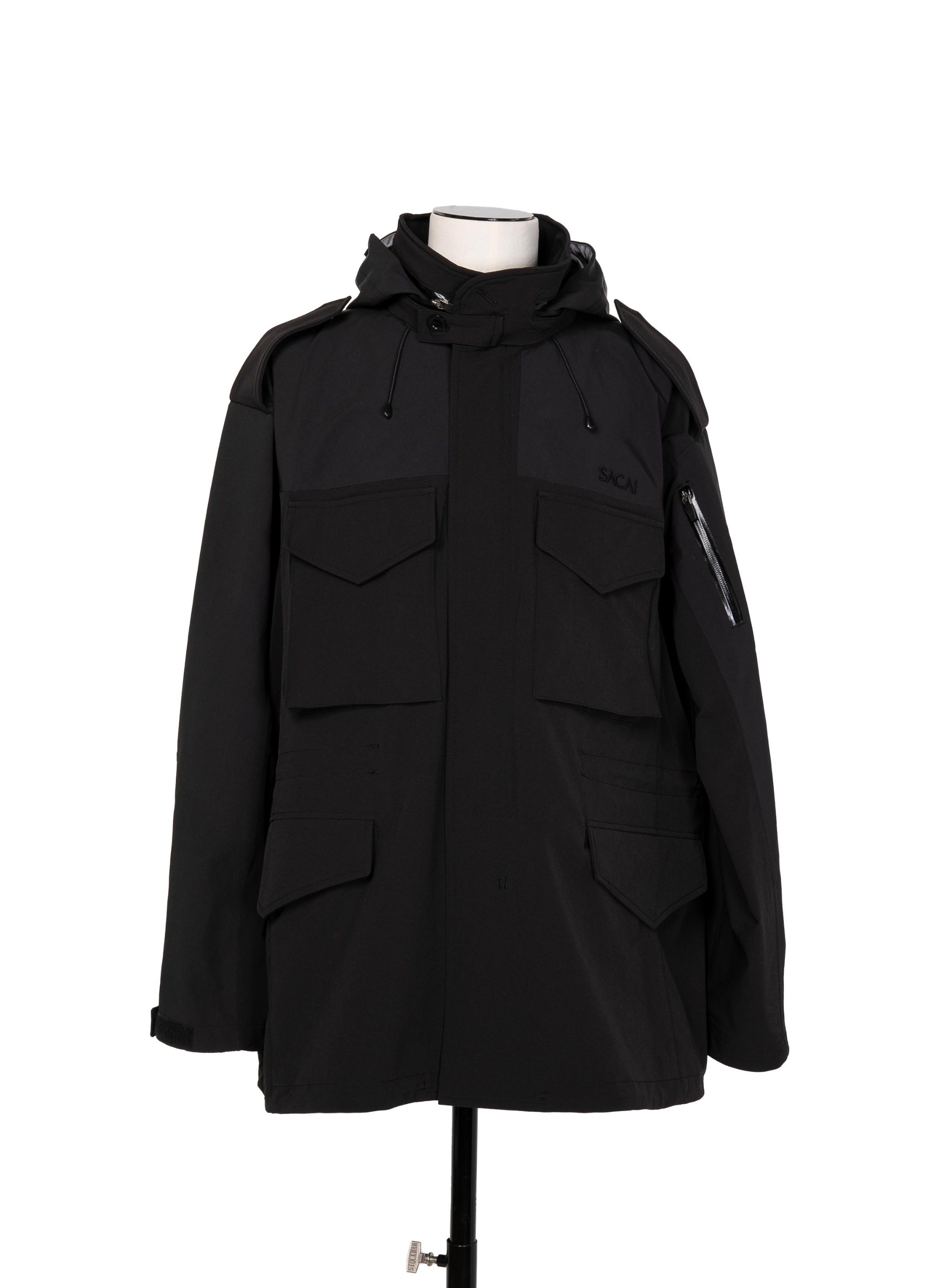 Nylon Stretch Water-Repellent Blouson - 1