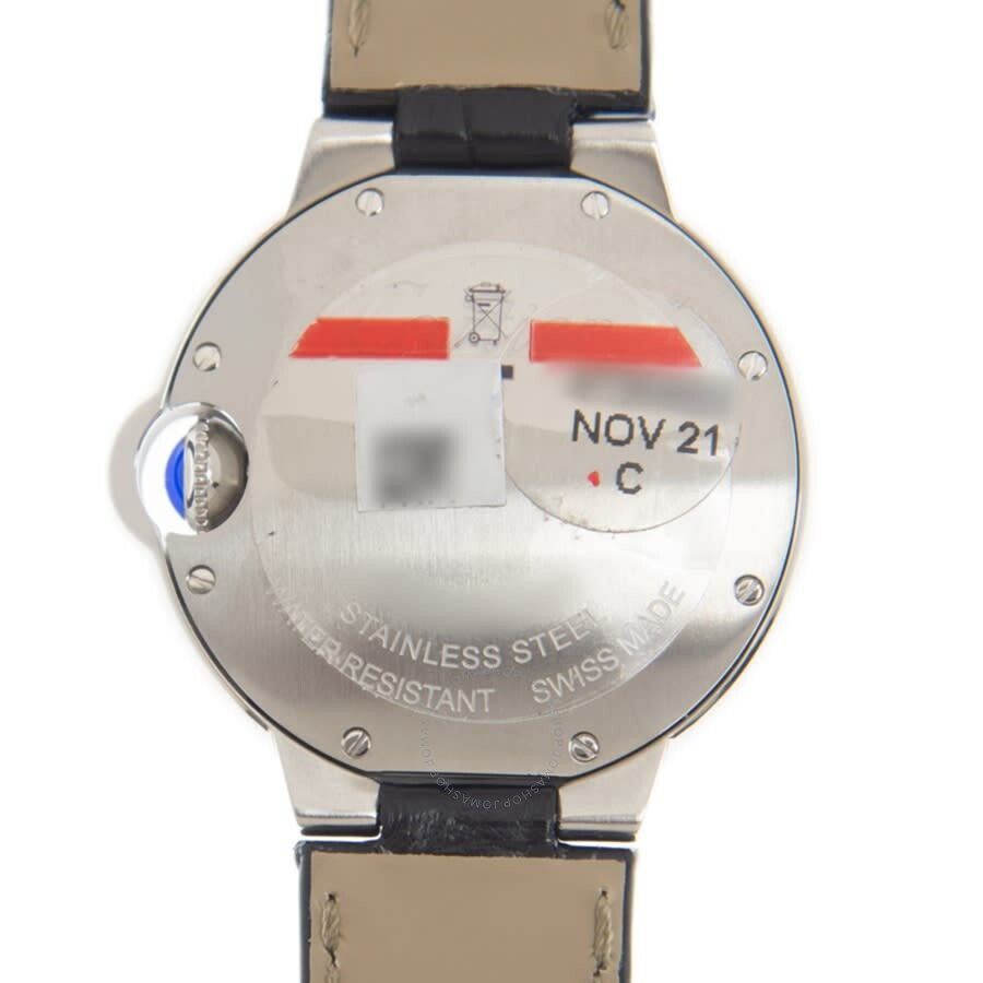 Cartier Ballon Bleu Quartz Silver Guilloche Dial Ladies Watch WSBB0034 - 4