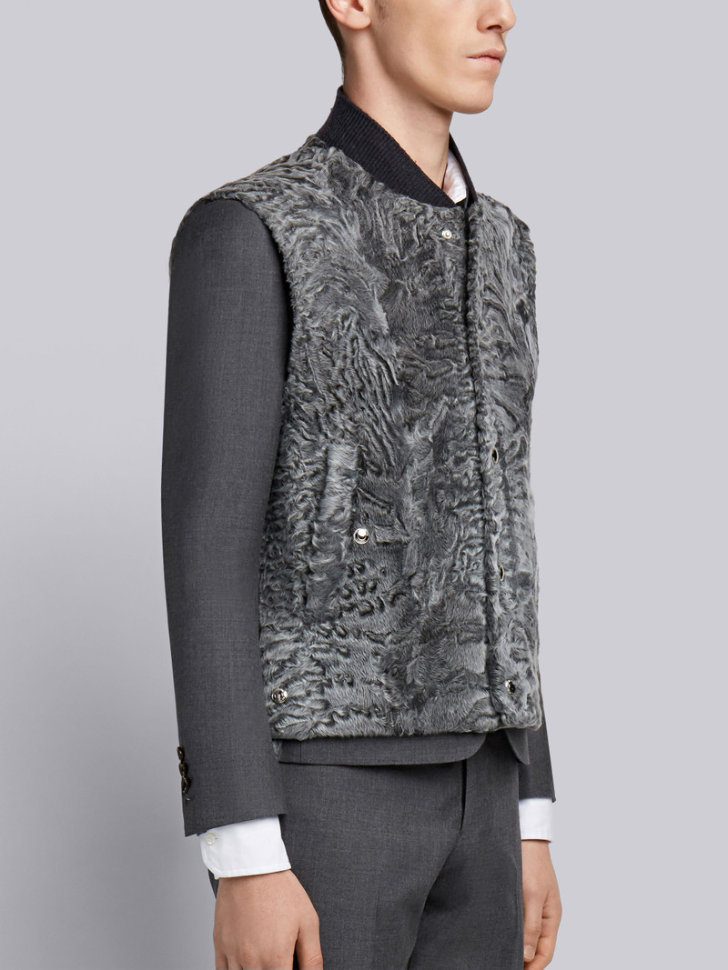 Dyed Karakul Fur Vest 3