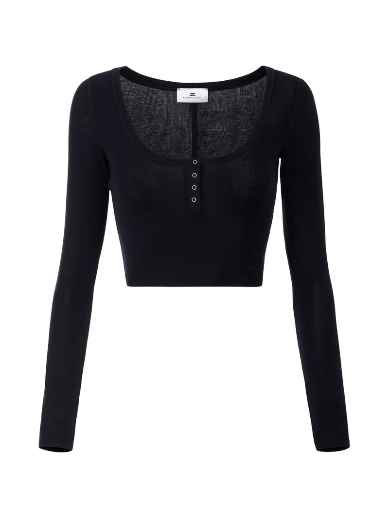 long-sleeve button top 1