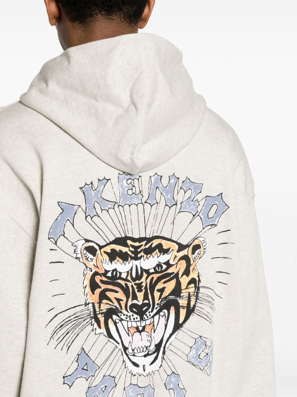 Drawn Varsity embroidered-logo hoodie - 5