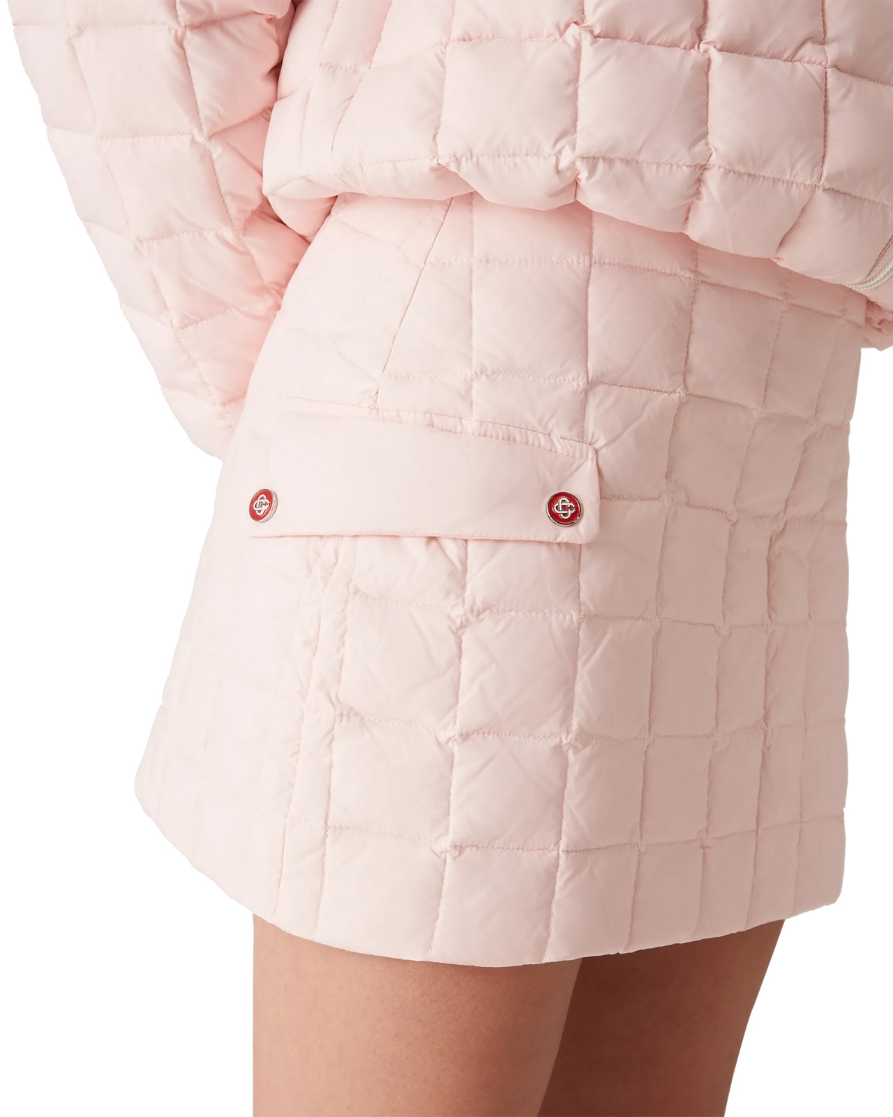Nylon Quilted Mini Skirt | Casablanca Paris - 5
