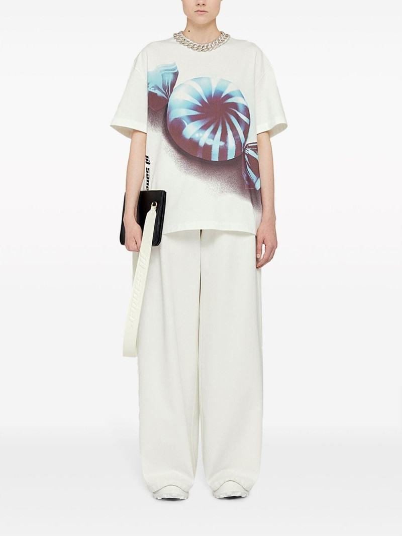 Jil Sander graphic-print cotton T-shirt outlook