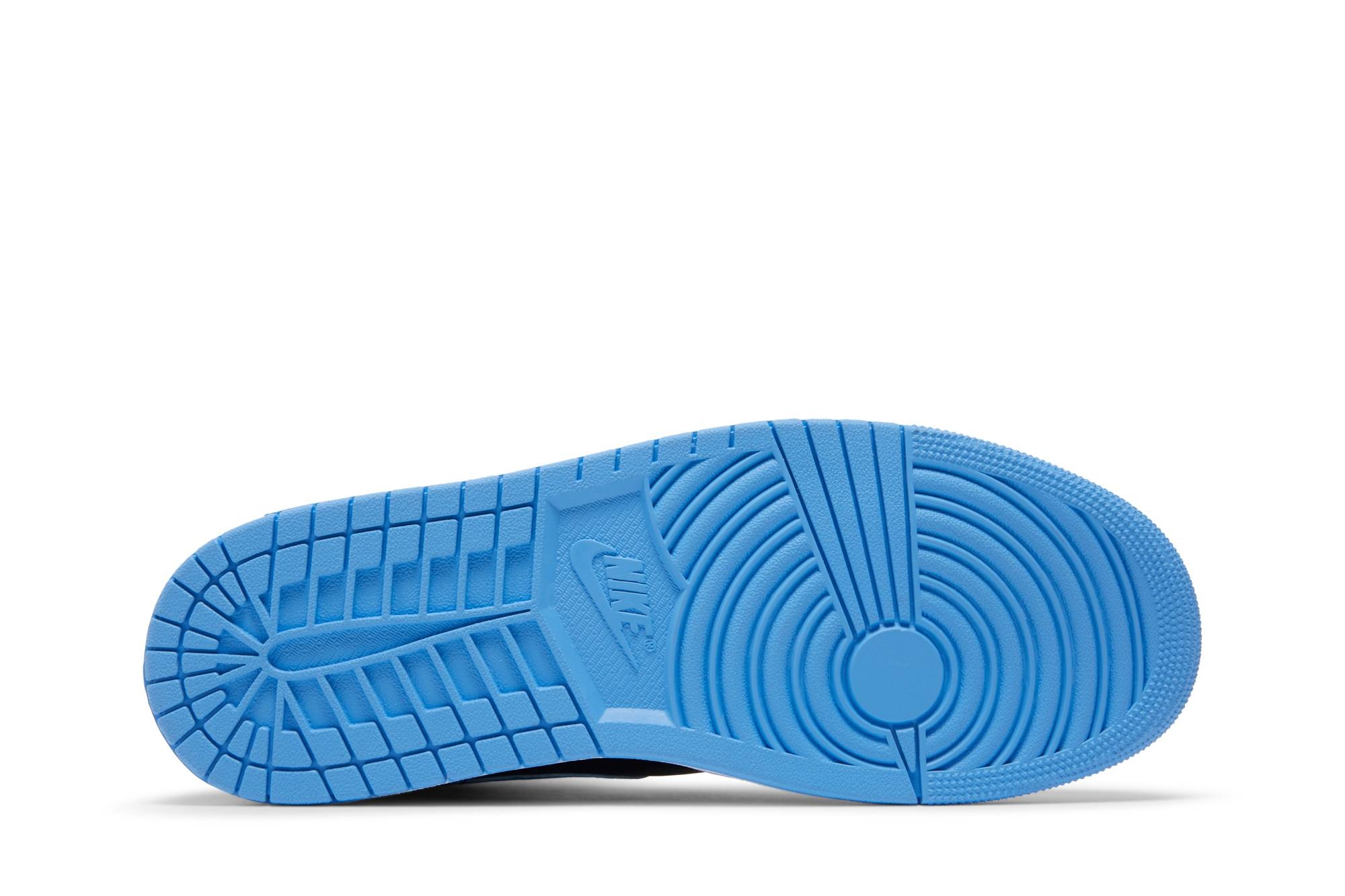 Air Jordan 1 Mid 'University Blue Black' - 4