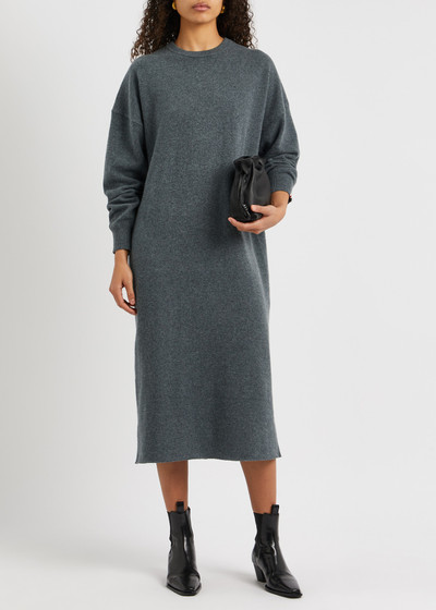 extreme cashmere N°106 Weird Short cashmere-blend dress outlook