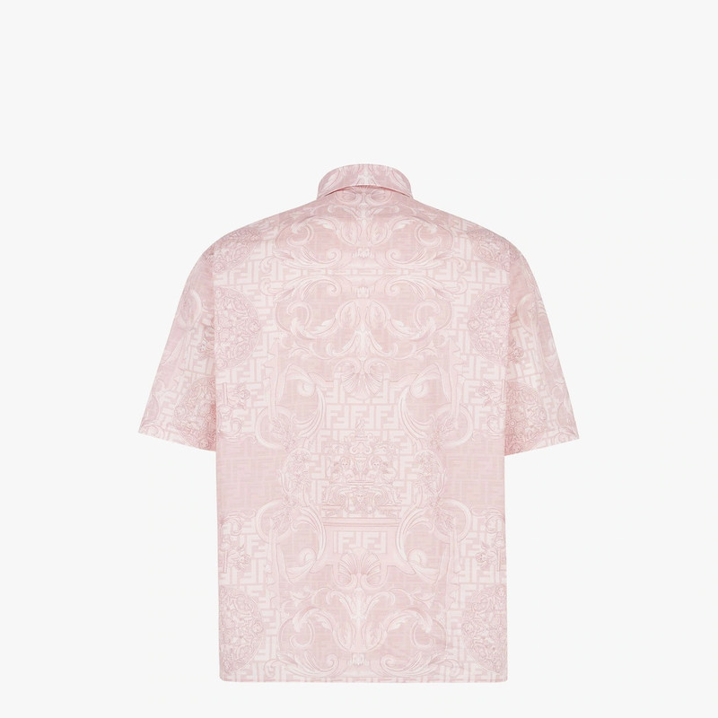 Fendace pink cotton shirt 2
