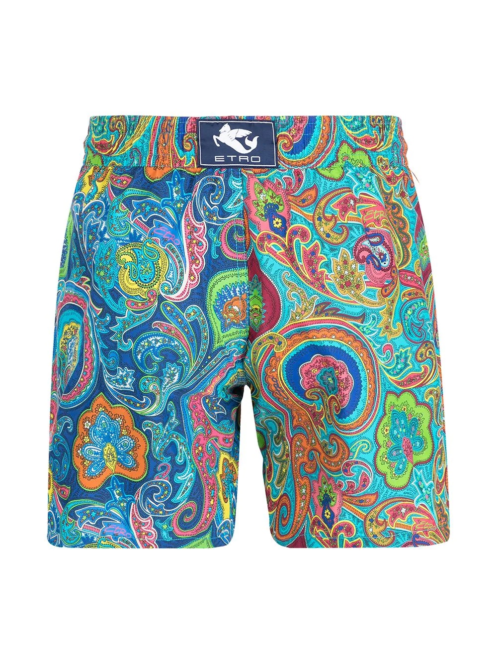 paisley-print swim shorts - 2