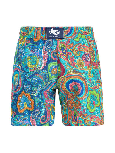 Etro paisley-print swim shorts outlook