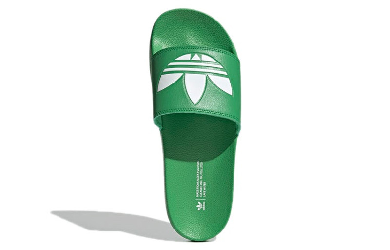 adidas adidas originals Adilette Lite 'Green' FX5909 outlook