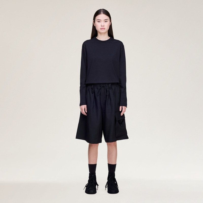 Y-3 LOGO LONG SLEEVE TEE 6