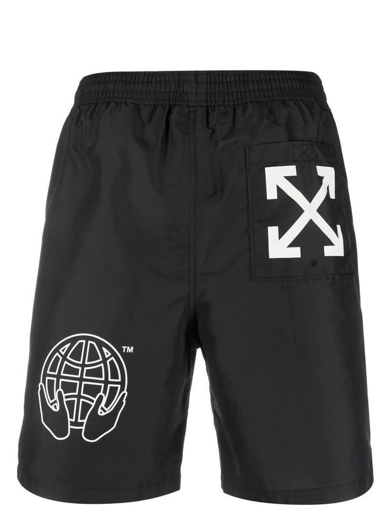 Off-White Exact Opp swim shorts outlook