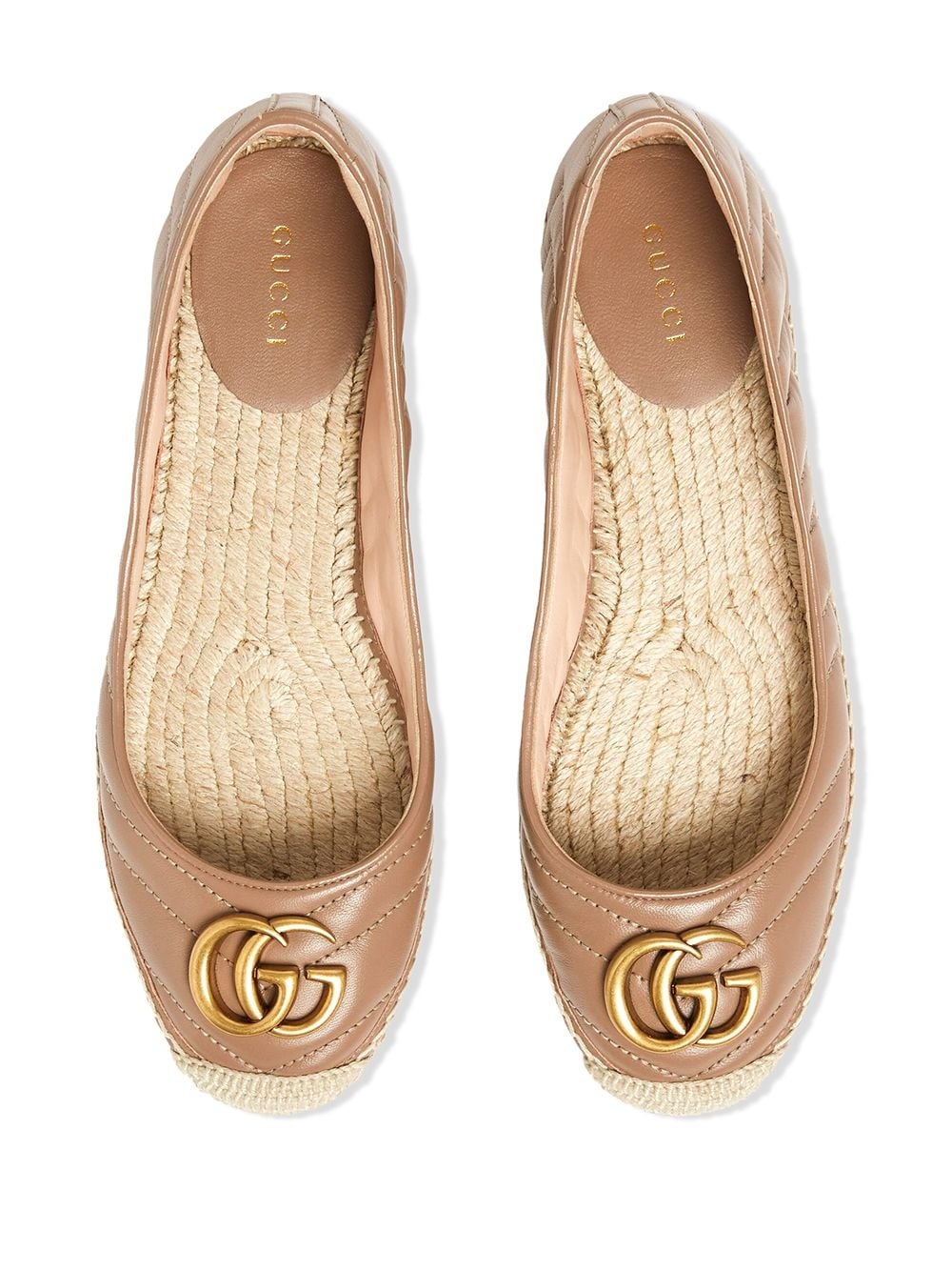 Marmont GG leather espadrilles - 4