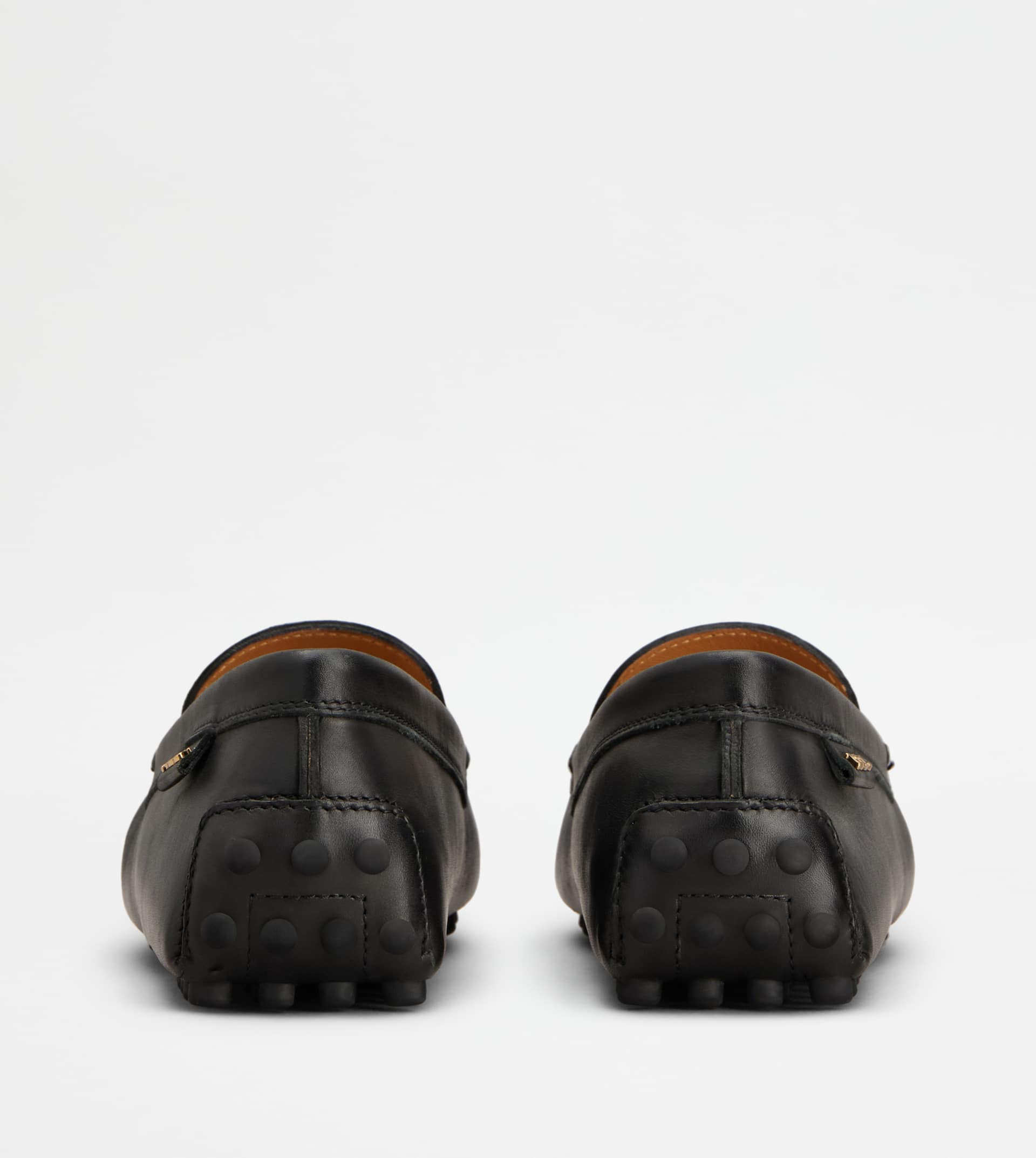 GOMMINO DRIVING SHOES IN LEATHER - BLACK - 3