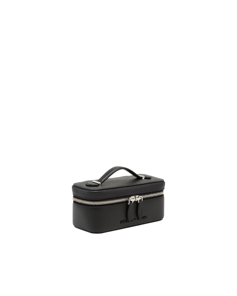 Prada Saffiano leather necessaire outlook