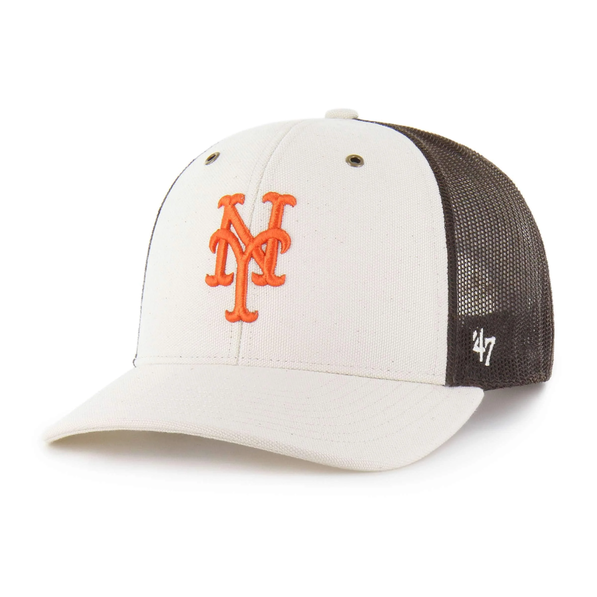 New York Mets '47 Undyed Trucker - 1