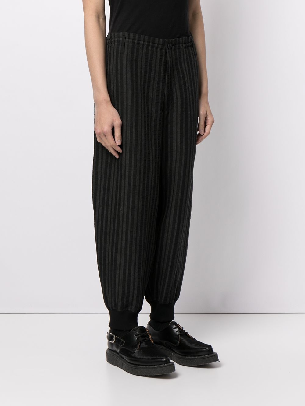 Flash striped tapered trousers - 3