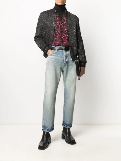 SAINT LAURENT straight-leg jeans outlook