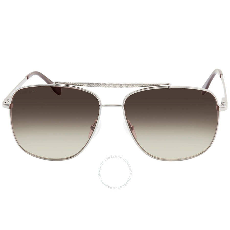 Lacoste Brown Gradient Pilot Men's Sunglasses L188S 035 59 - 1