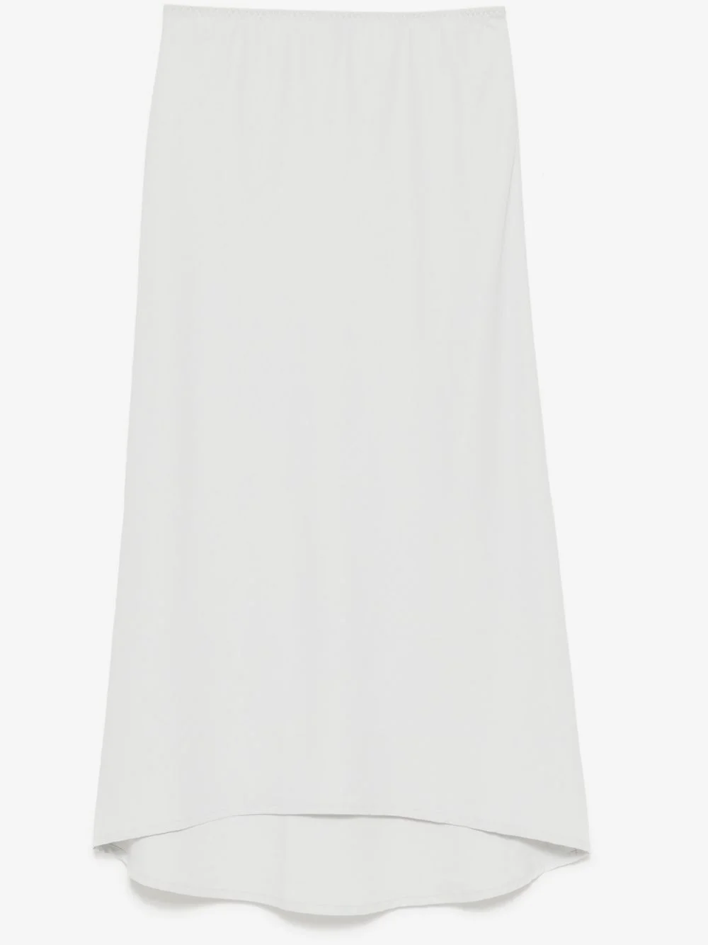 bias-cut sateen skirt - 1