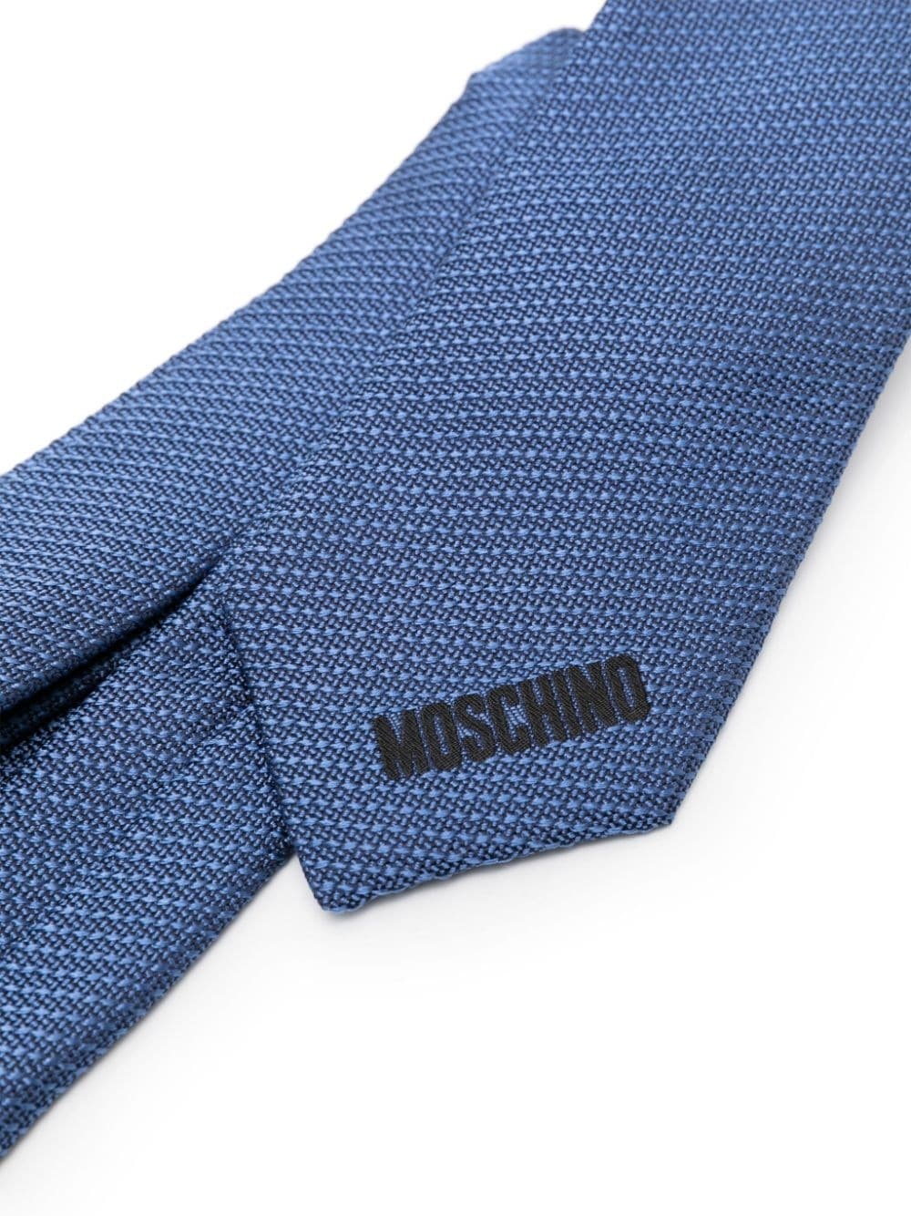 textured silk tie - 2