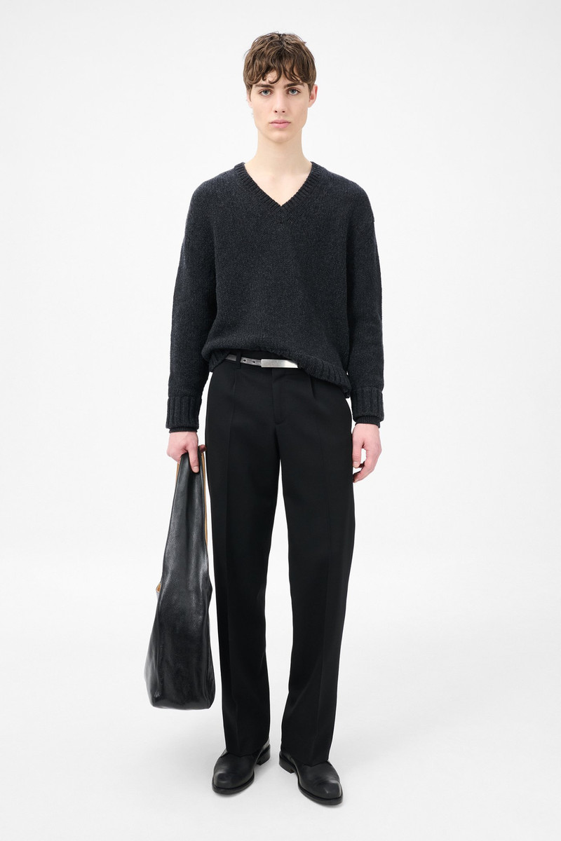 Our Legacy Slack Trouser Coarse Black Gabardine outlook