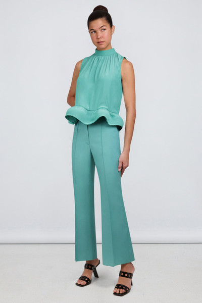 Lanvin FLARED TAILORED PANTS | JADE outlook