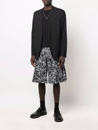 Comme des Garçons Homme Plus floral-print shorts outlook