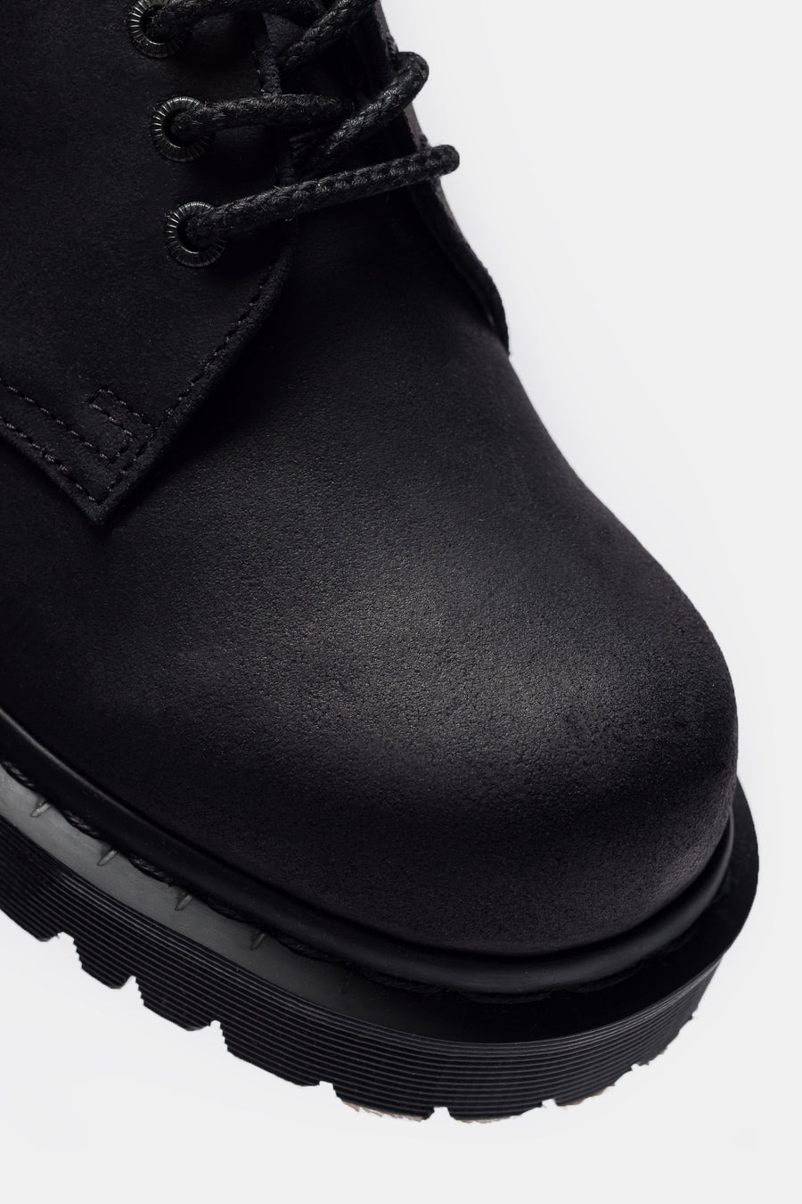 1461 Bex Bump Toe Derby in Black Wax Commander - 6