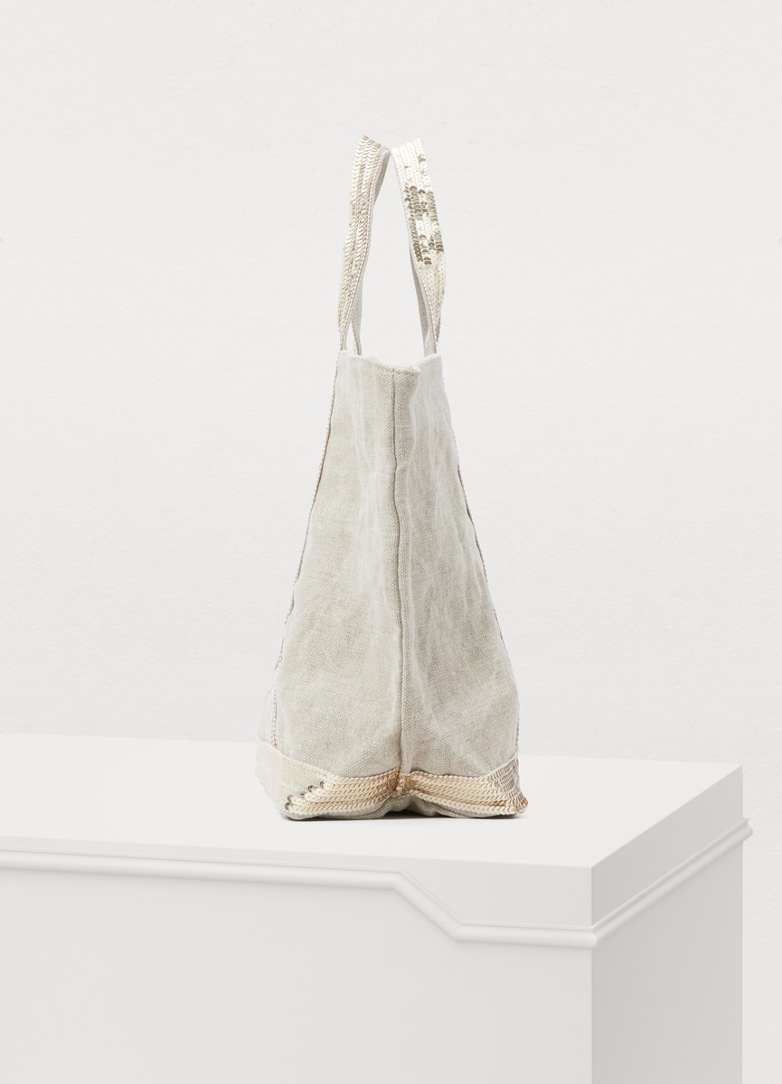 M linen tote bag - 11