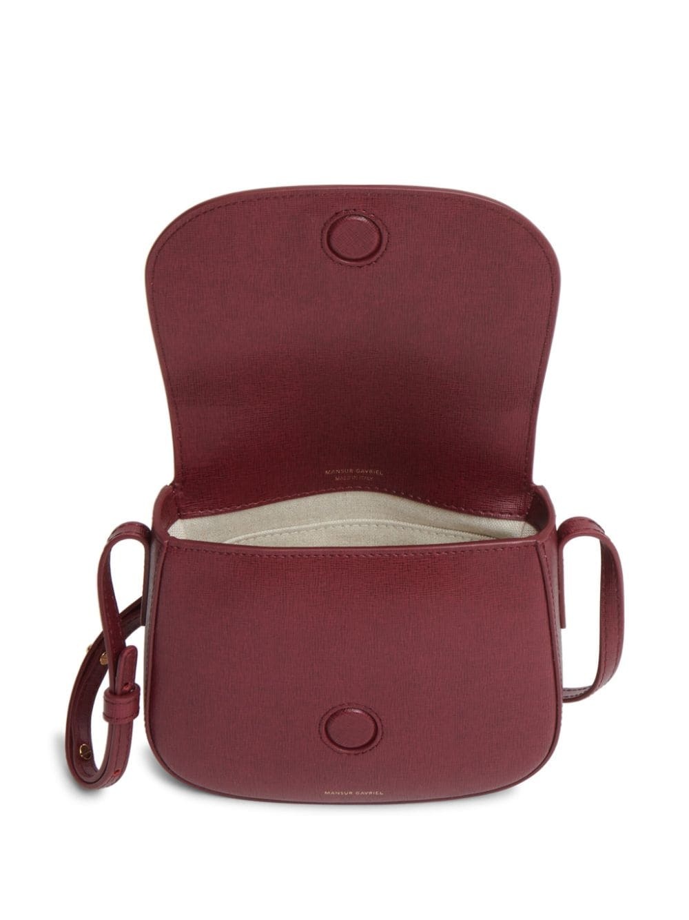 mini Flap leather crossbody bag - 3