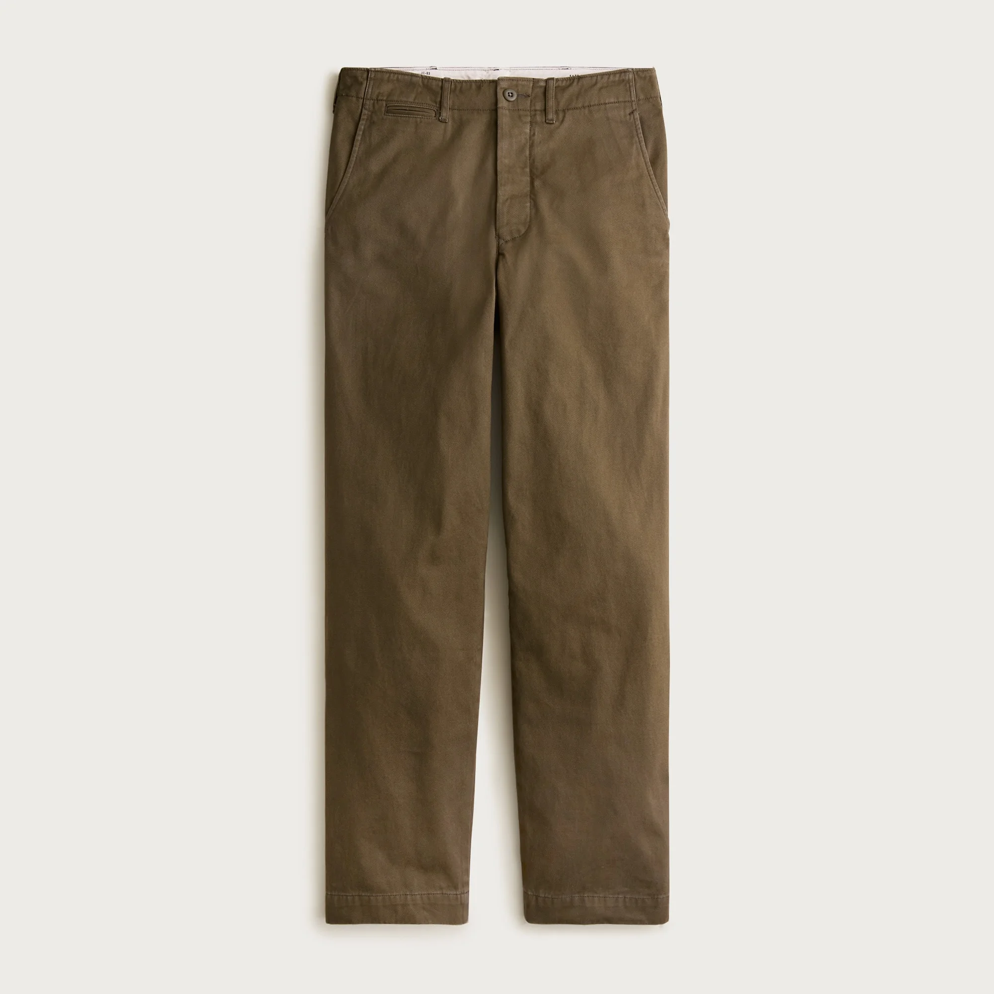 Wallace & Barnes selvedge officer chino pant - 1