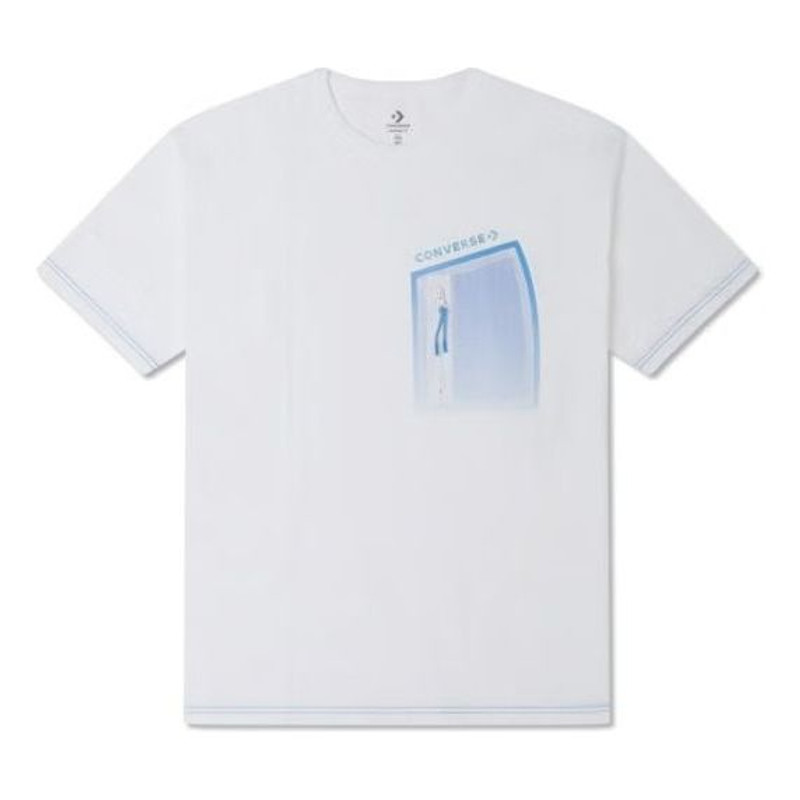 Converse Zip Pocket T-shirt 'White' 10025872-A01 - 1