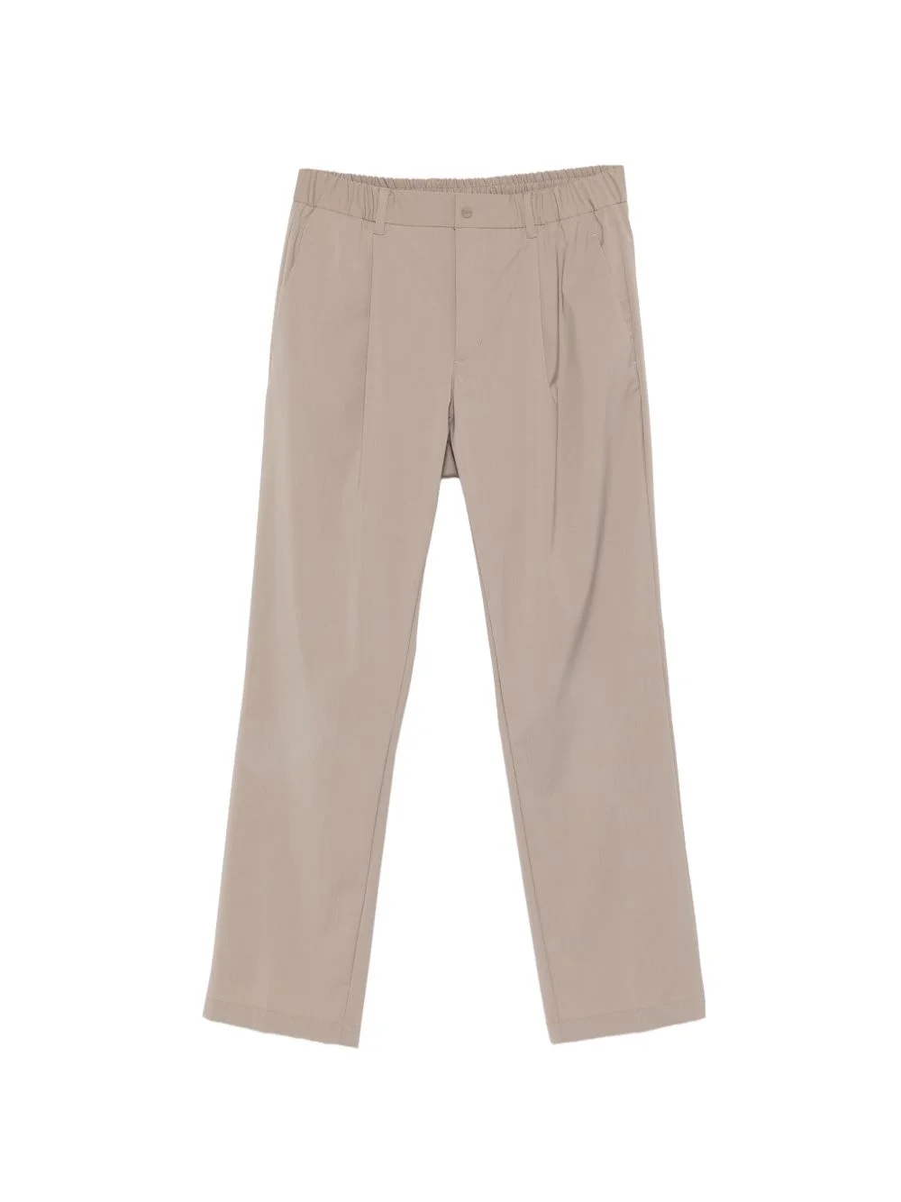 elasticated pleated trousers - 1
