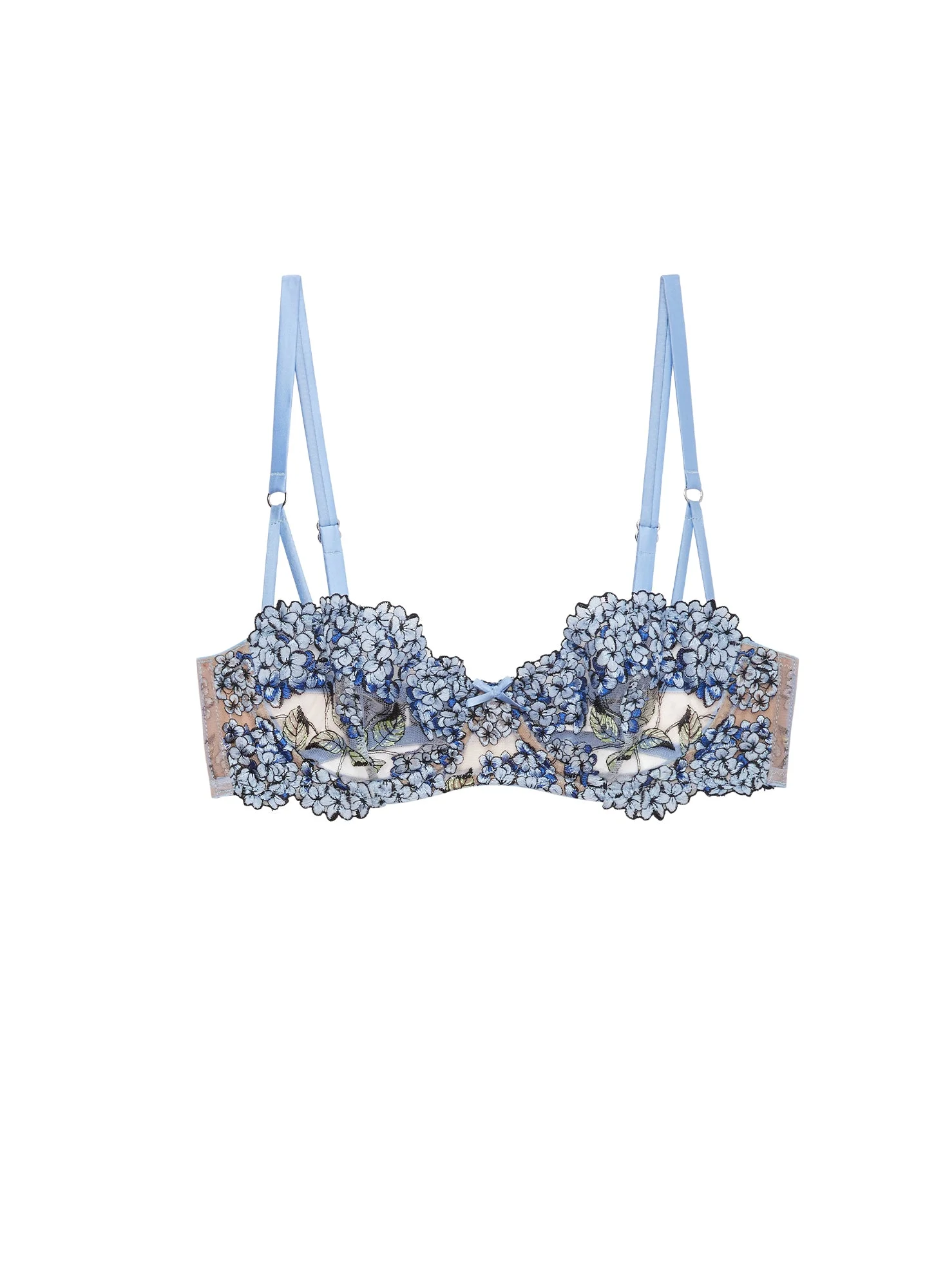 Hydrangea Balconette Bra - 1